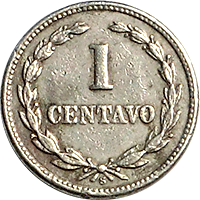 Fig 3. El Salvador 1 Centavo 1928–S