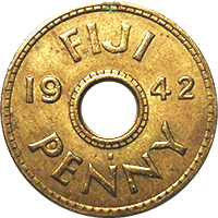 Fig 4. Fiji Penny 1942-S