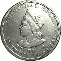 Fig 19. El Salvador 1 Peso 1909(S)